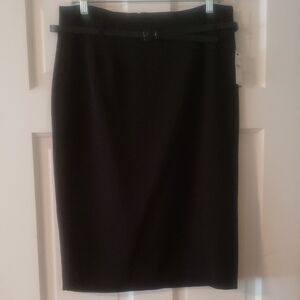 14th & Union Classic Black Pencil Skirt